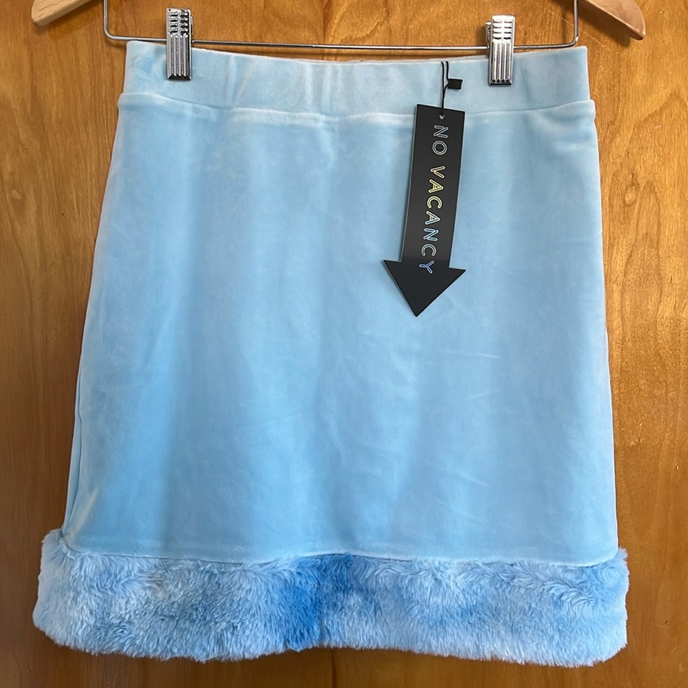 Dolls Kill Light Blue mini skirt